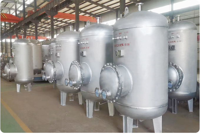 工厂生产半容积式换热器